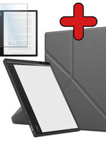 BTH BTH Kobo Elipsa 2E Hoesje Met Screenprotector - Grijs