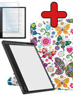 BTH BTH Kobo Elipsa 2E Hoesje Met Screenprotector - Vlinders