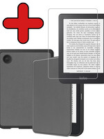 BTH BTH Kobo Clara 2E Hoesje Met Screenprotector - Grijs