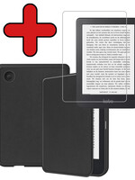 BTH BTH Kobo Clara 2E Hoesje Met Screenprotector - Zwart