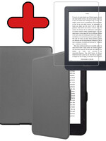 BTH BTH Kobo Nia Hoesje Met Screenprotector - Grijs
