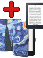 BTH BTH Kobo Nia Hoesje Met Screenprotector - Sterrenhemel