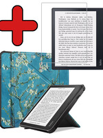 BTH BTH Kobo Sage Hoesje Met Screenprotector - Bloesem