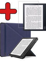 BTH BTH Kobo Sage Hoesje Met Screenprotector - Donkerblauw