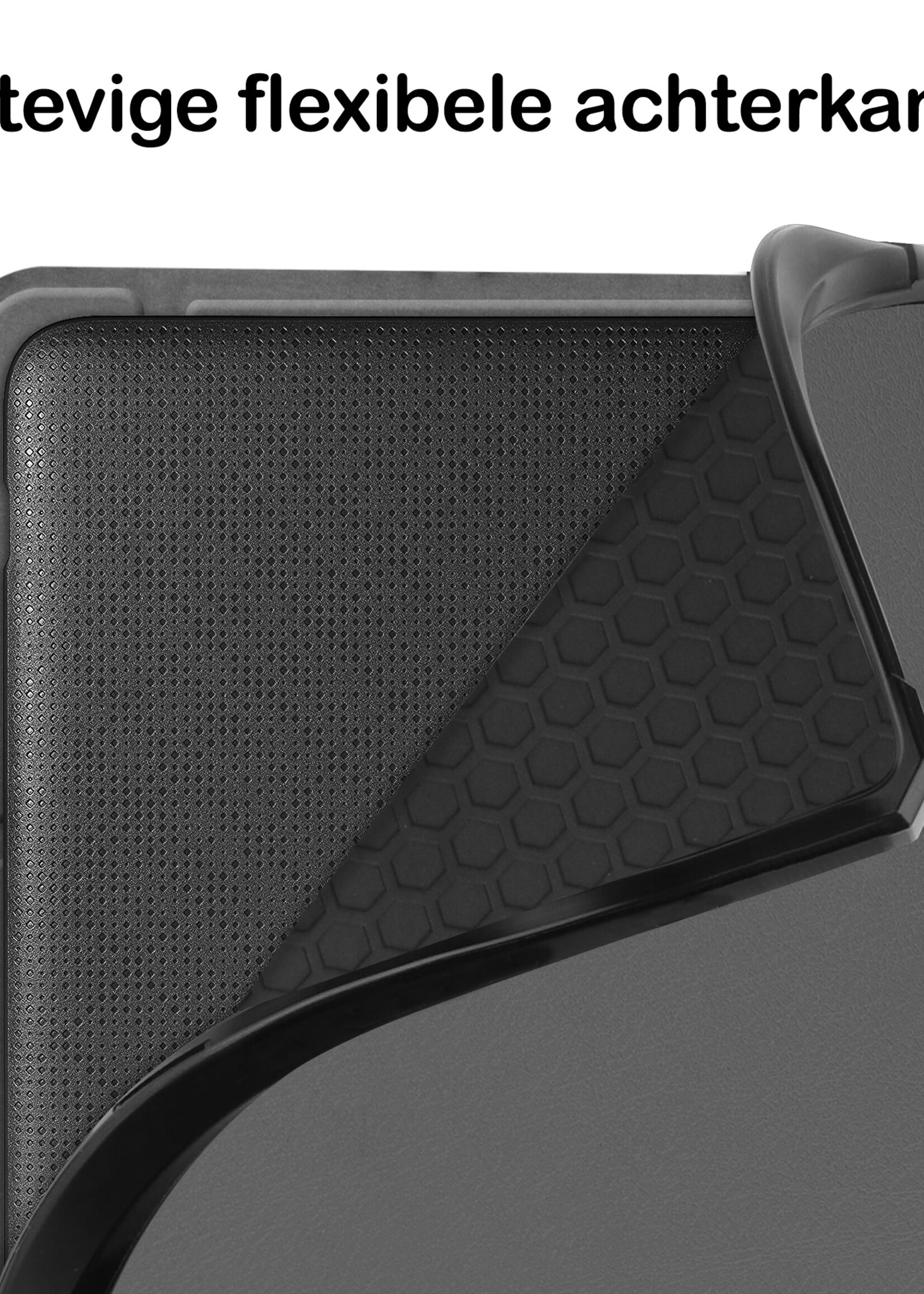 BTH Hoesje Geschikt voor Kobo Sage Hoesje Luxe Bescherm Case Met Screenprotector - Hoes Geschikt voor Kobo Sage Hoes Book Cover - Grijs