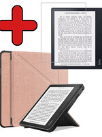 BTH BTH Kobo Sage Hoesje Met Screenprotector - Rose Goud