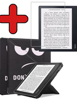 BTH BTH Kobo Sage Hoesje Met Screenprotector - Don't Touch Me