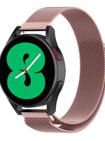 BTH BTH Samsung Galaxy Watch 4 Bandje Milanees - Rose Goud