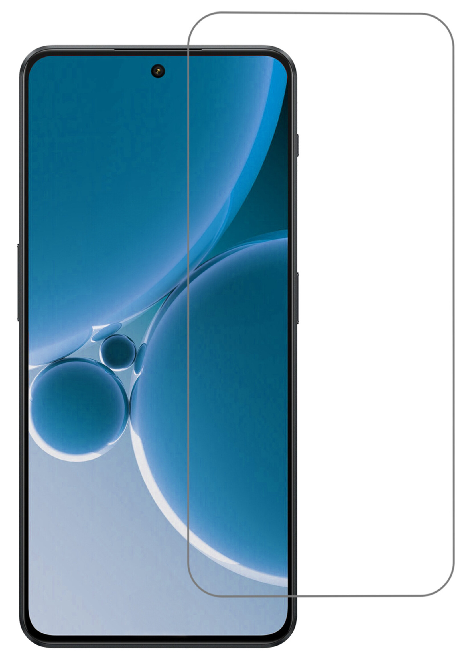 BTH Screenprotector Geschikt voor OnePlus Nord 3 Screenprotector Glas Gehard Tempered Glass - Screenprotector Geschikt voor OnePlus Nord 3 Screen Protector Screen Cover
