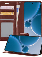 BTH BTH OnePlus Nord 3 Hoesje Bookcase - Bruin