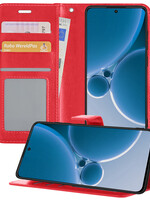 BTH BTH OnePlus Nord 3 Hoesje Bookcase - Rood