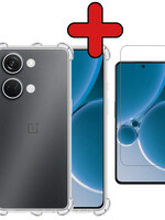 BTH BTH OnePlus Nord 3 Hoesje Shockproof Met Screenprotector
