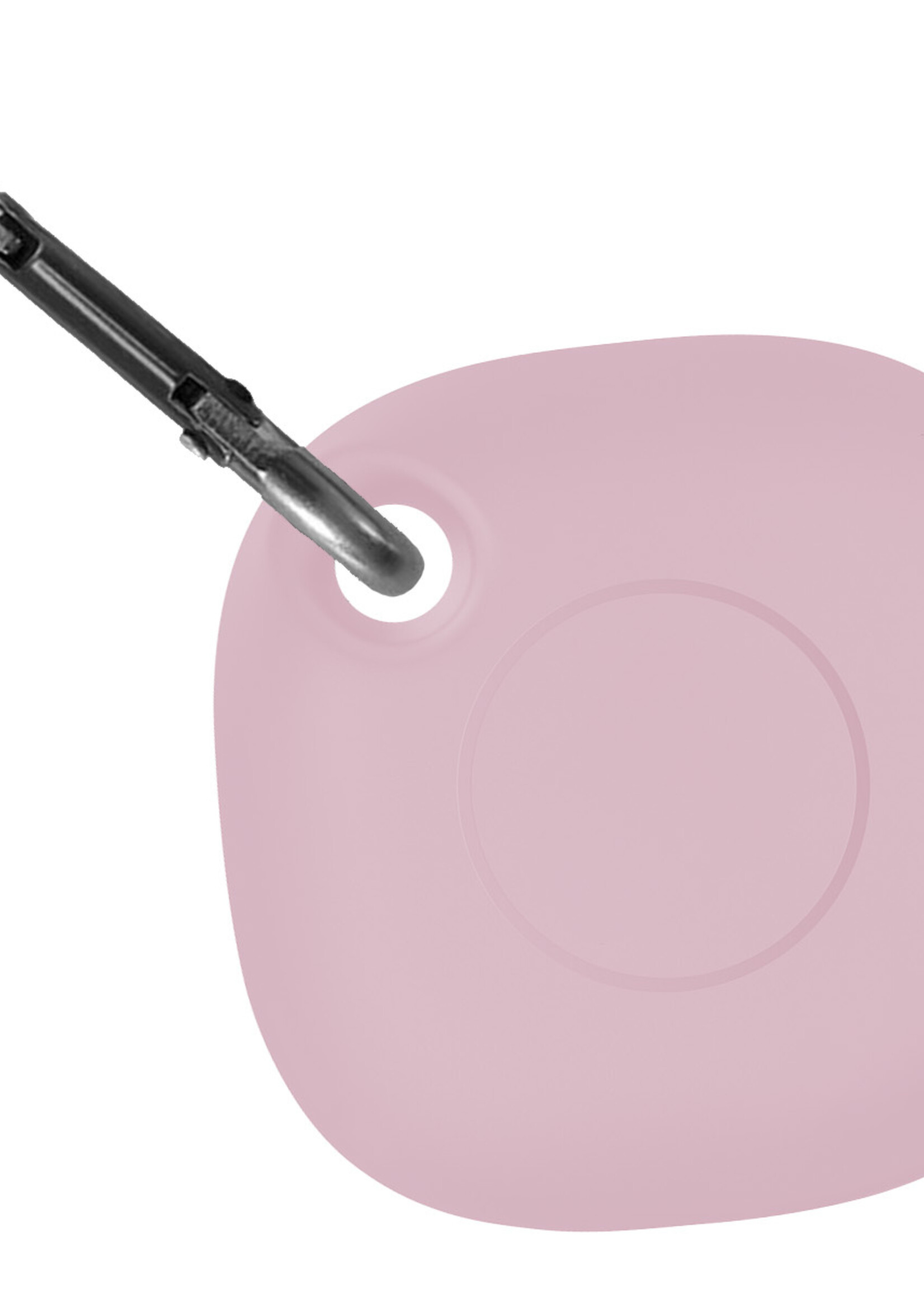 BTH Hoesje Geschikt voor Samsung Galaxy SmartTag Sleutelhanger Siliconen Hoes - Siliconen Case Geschikt voor Samsung Galaxy SmartTag Hoesje - Roze