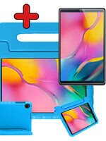 BTH BTH Samsung Galaxy Tab A 10.1 2019 Kinderhoes Met Screenprotector - Blauw