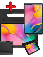 BTH BTH Samsung Galaxy Tab A 10.1 2019 Kinderhoes Met Screenprotector - Zwart