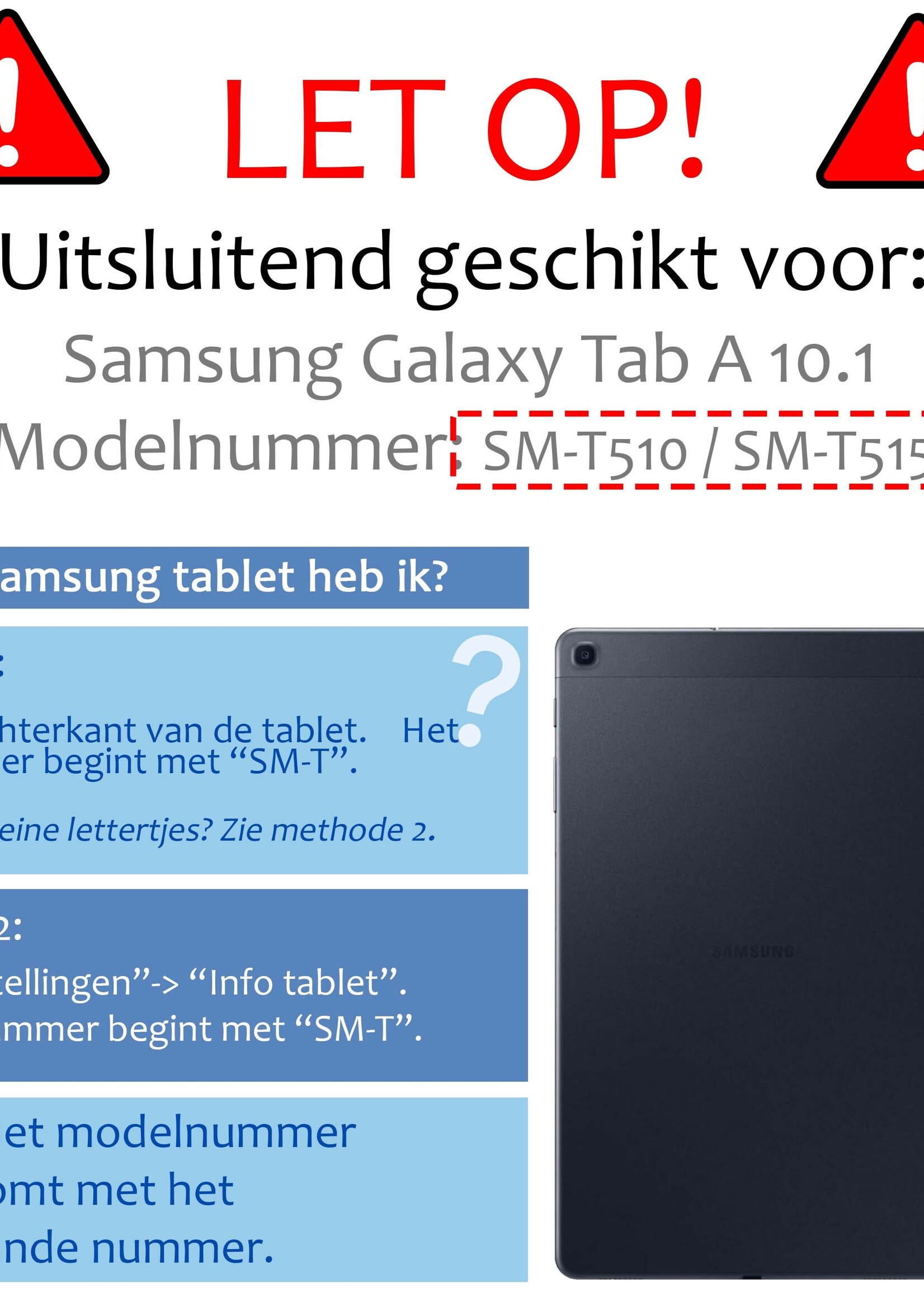 BTH Kinderhoes Geschikt voor Samsung Galaxy Tab A 10.1 2019 Hoes Kinder Hoesje Kids Case Cover Kidsproof Met 2x Screenprotector - Hoesje Geschikt voor Samsung Tab A 10.1 2019 Hoesje Kinder Hoes - Roze