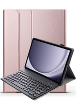 BTH BTH Samsung Galaxy Tab A9 Toetsenbordhoes - Rose Goud
