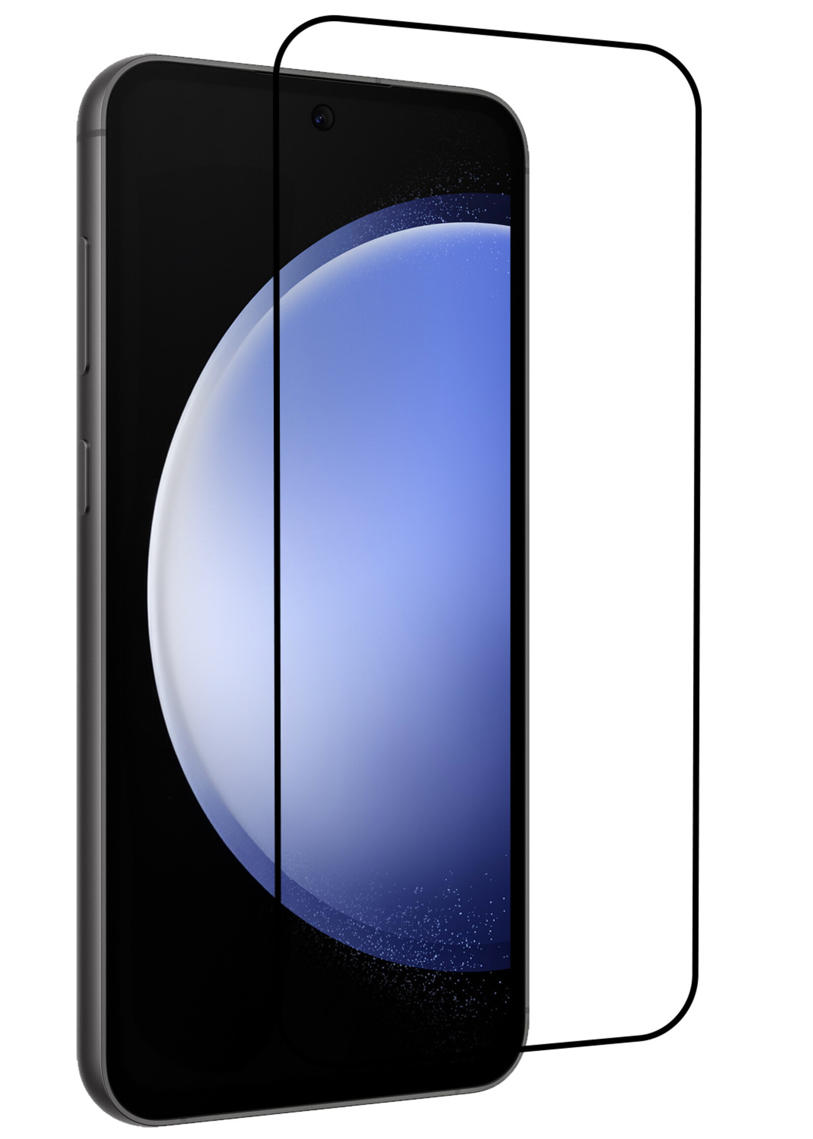 BTH Screenprotector Geschikt voor Samsung S23 FE Screenprotector Glas Gehard Tempered Glass Full Cover - Screenprotector Geschikt voor Samsung Galaxy S23 FE Screen Protector Screen Cover