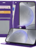 BTH BTH Samsung Galaxy S24 Plus Hoesje Bookcase - Paars