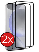 BTH BTH Samsung Galaxy S24 Plus Screenprotector Glas Full Cover 2D - 2 PACK