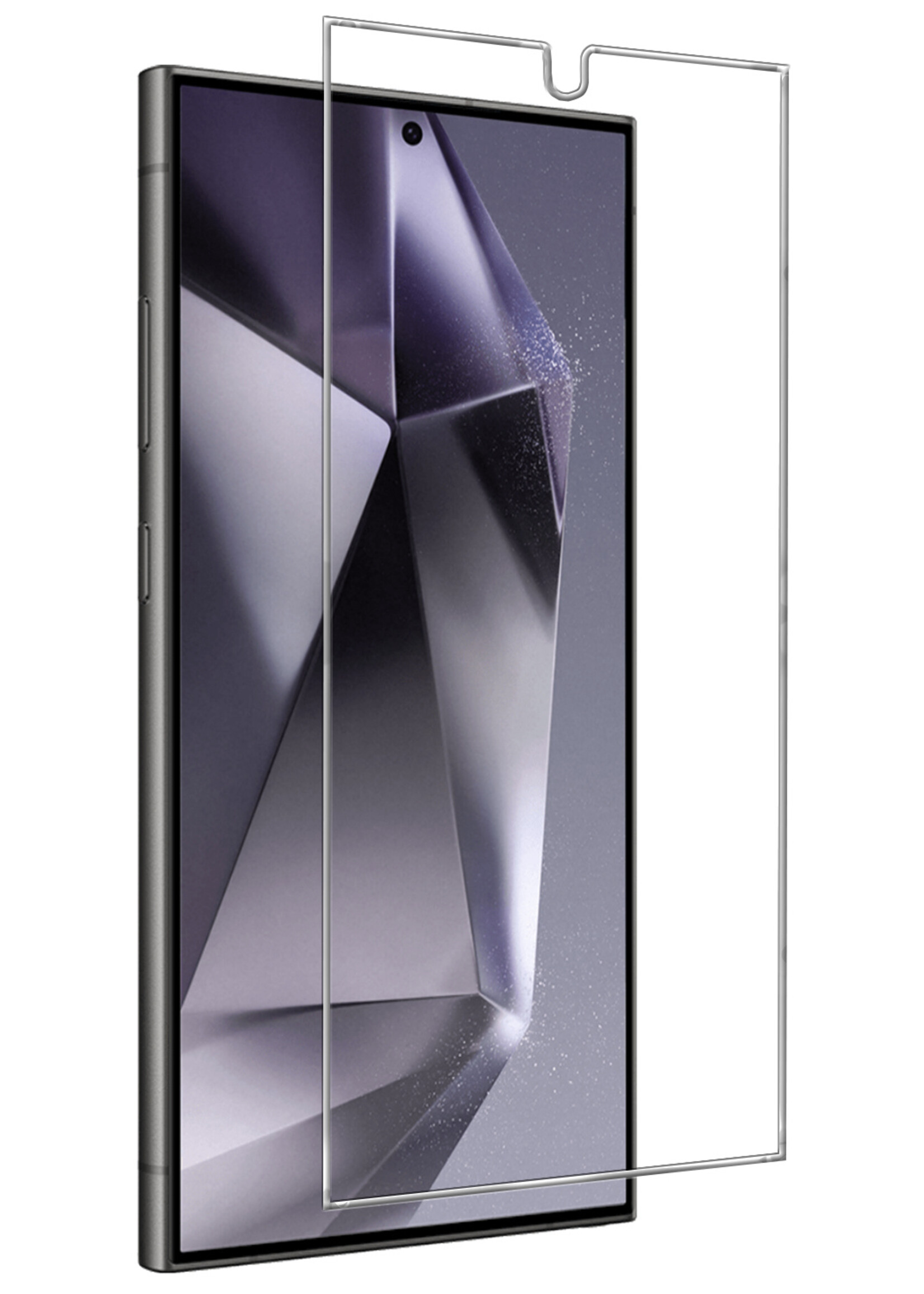 BTH Screenprotector Geschikt voor Samsung S24 Ultra Screenprotector Glas Gehard Tempered Glass - Screenprotector Geschikt voor Samsung Galaxy S24 Ultra Screen Protector Screen Cover