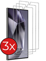 BTH BTH Samsung Galaxy S24 Ultra Screenprotector Glas  - 3 PACK