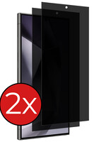 BTH BTH Samsung Galaxy S24 Ultra Screenprotector Glas Privacy - 2 PACK