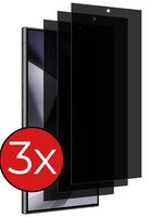 BTH BTH Samsung Galaxy S24 Ultra Screenprotector Glas Privacy - 3 PACK