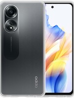 BTH BTH OPPO A58 Hoesje Siliconen - Transparant
