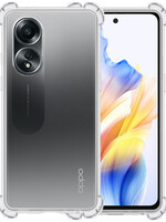 BTH BTH OPPO A58 Hoesje Shockproof - Transparant