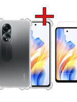 BTH BTH OPPO A58 Hoesje Shockproof Met Screenprotector