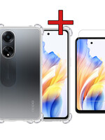 BTH BTH OPPO A98 Hoesje Shockproof Met Screenprotector