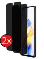 BTH BTH OPPO A98 Screenprotector Glas Privacy - 2 PACK
