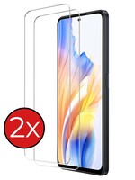 BTH BTH OPPO A98 Screenprotector Glas  - 2 PACK