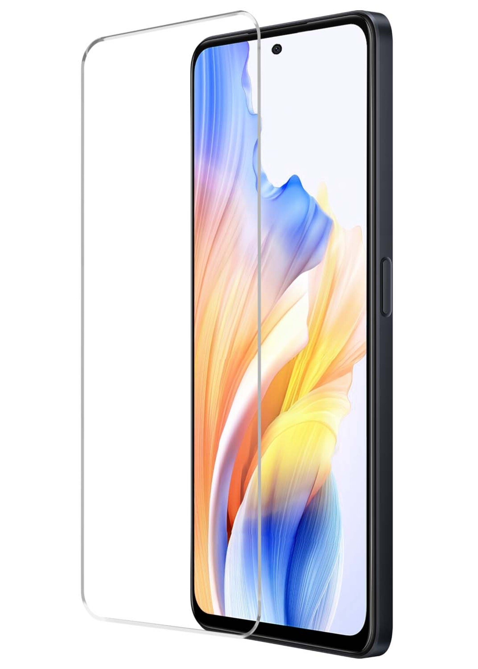 BTH Screenprotector Geschikt voor OPPO A98 Screenprotector Glas Gehard Tempered Glass - Screenprotector Geschikt voor OPPO A98 Screen Protector Screen Cover