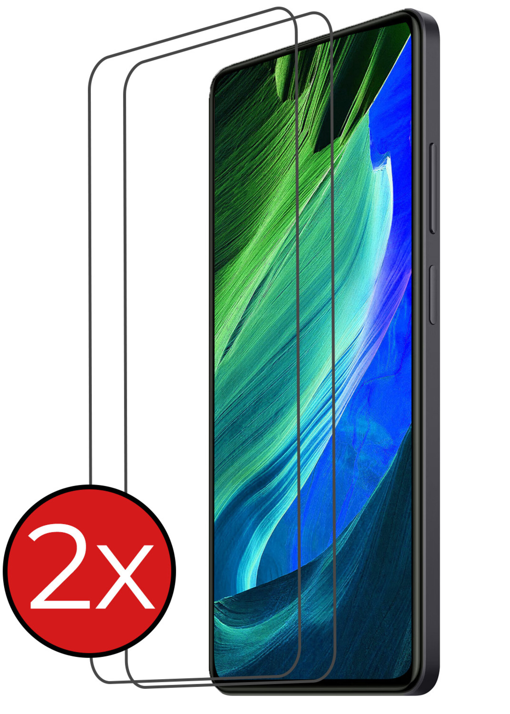 BTH Screenprotector Geschikt voor Xiaomi Redmi Note 12 Pro Screenprotector Glas Gehard Tempered Glass - Screenprotector Geschikt voor Xiaomi Redmi Note 12 Pro Screen Protector Screen Cover - 2 PACK