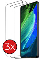 BTH BTH Xiaomi Red Note 12 Pro+ Screenprotector Glas  - 3 PACK