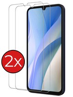 BTH BTH Samsung Galaxy A15 Screenprotector Glas  - 2 PACK