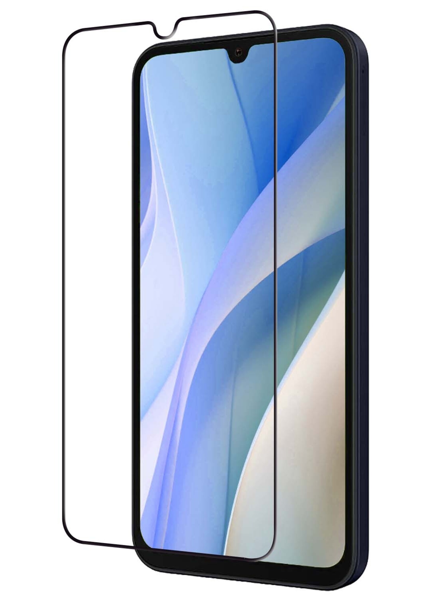 BTH Screenprotector Geschikt voor Samsung A15 Screenprotector Glas Gehard Tempered Glass Full Cover - Screenprotector Geschikt voor Samsung Galaxy A15 Screen Protector Screen Cover