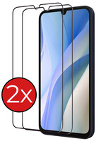 BTH BTH Samsung Galaxy A15 Screenprotector Glas Full Cover 2D - 2 PACK