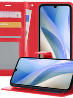 BTH BTH Samsung Galaxy A15 Hoesje Bookcase - Rood