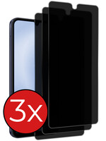 BTH BTH Samsung Galaxy A25 Screenprotector Glas Privacy - 3 PACK