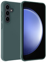 BTH BTH Samsung Galaxy S23 FE Hoesje Siliconen - Donkergroen