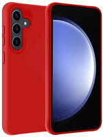 BTH BTH Samsung Galaxy S23 FE Hoesje Siliconen - Rood