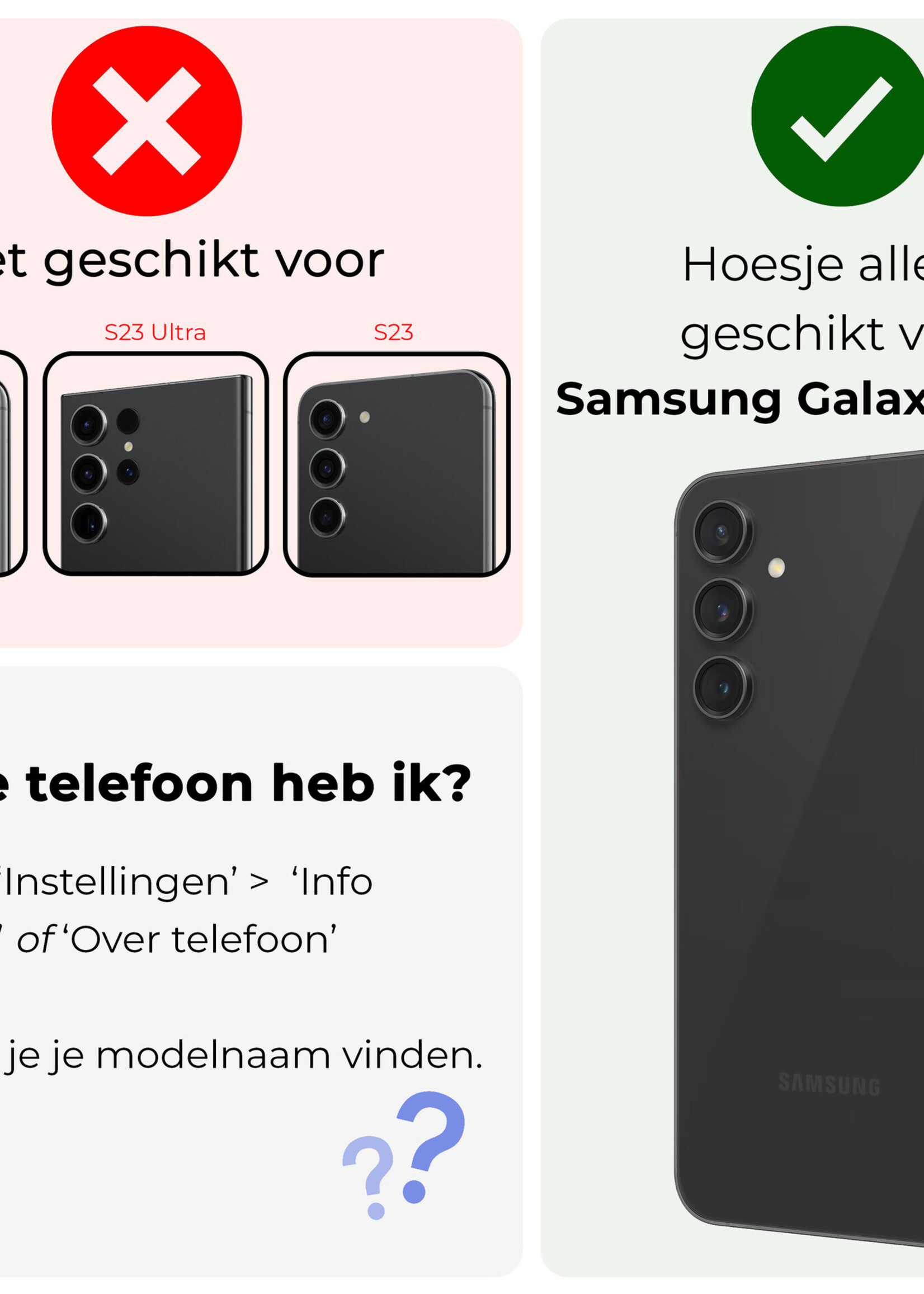 BTH Hoesje Geschikt voor Samsung S23 FE Hoesje Book Case Hoes Portemonnee Cover Walletcase Met Screenprotector - Hoes Geschikt voor Samsung Galaxy S23 FE Hoes Bookcase Hoesje - Bruin