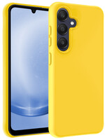 BTH BTH Samsung Galaxy A25 Hoesje Siliconen - Geel