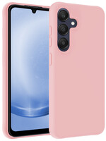 BTH BTH Samsung Galaxy A25 Hoesje Siliconen - Lichtroze