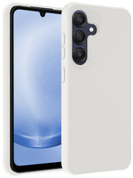 BTH BTH Samsung Galaxy A25 Hoesje Siliconen - Wit