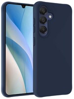 BTH BTH Samsung Galaxy A15 Hoesje Siliconen - Donkerblauw