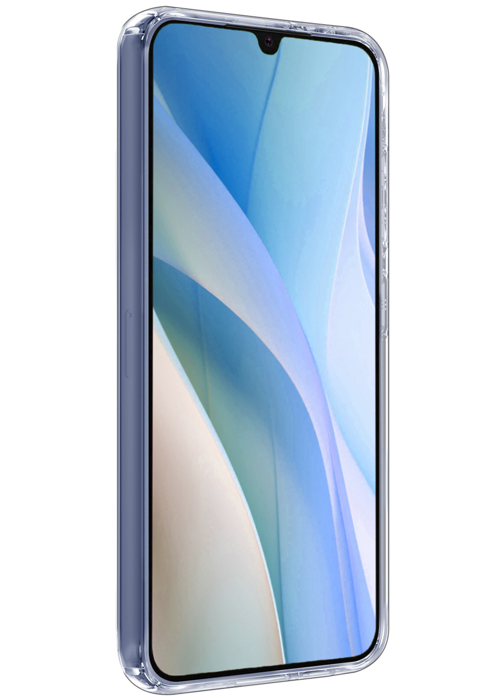 BTH Hoesje Geschikt voor Samsung A15 Hoesje Siliconen Case Hoes - Hoes Geschikt voor Samsung Galaxy A15 Hoes Cover Case - Transparant - 2 PACK